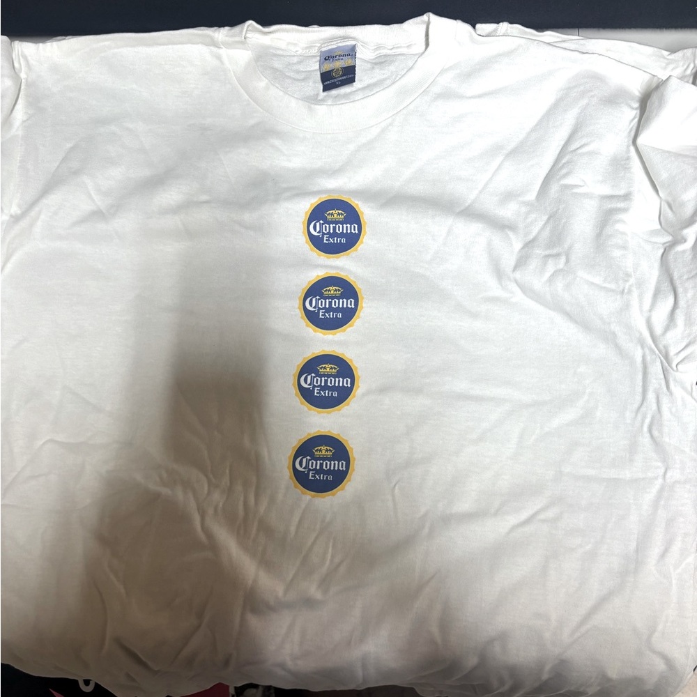 Vintage late 90s earlyly 2000s corona beer promo shirt size xl sick design